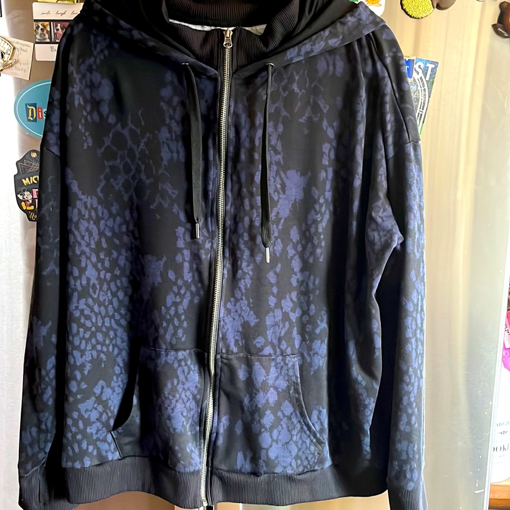 Lularoe Cozy collection zip up 2x